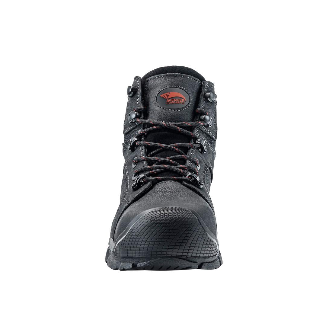 Avenger Ripsaw Puncture Resistant Alloy Toe Work Boots – Black A7337 Front Image