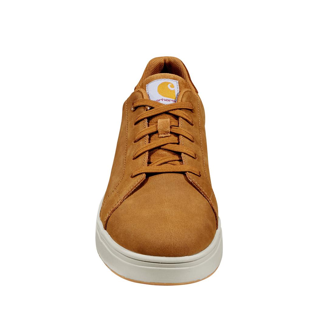 Carhartt 3" Detroit Leather Soft-Toe Sneaker Brown FC2134-M front