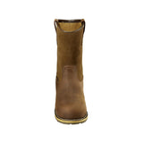 Carhartt 10" Traditional Welt Nano-Toe Waterproof Wellington Pull-On Work Boot Brown CMP1453 front