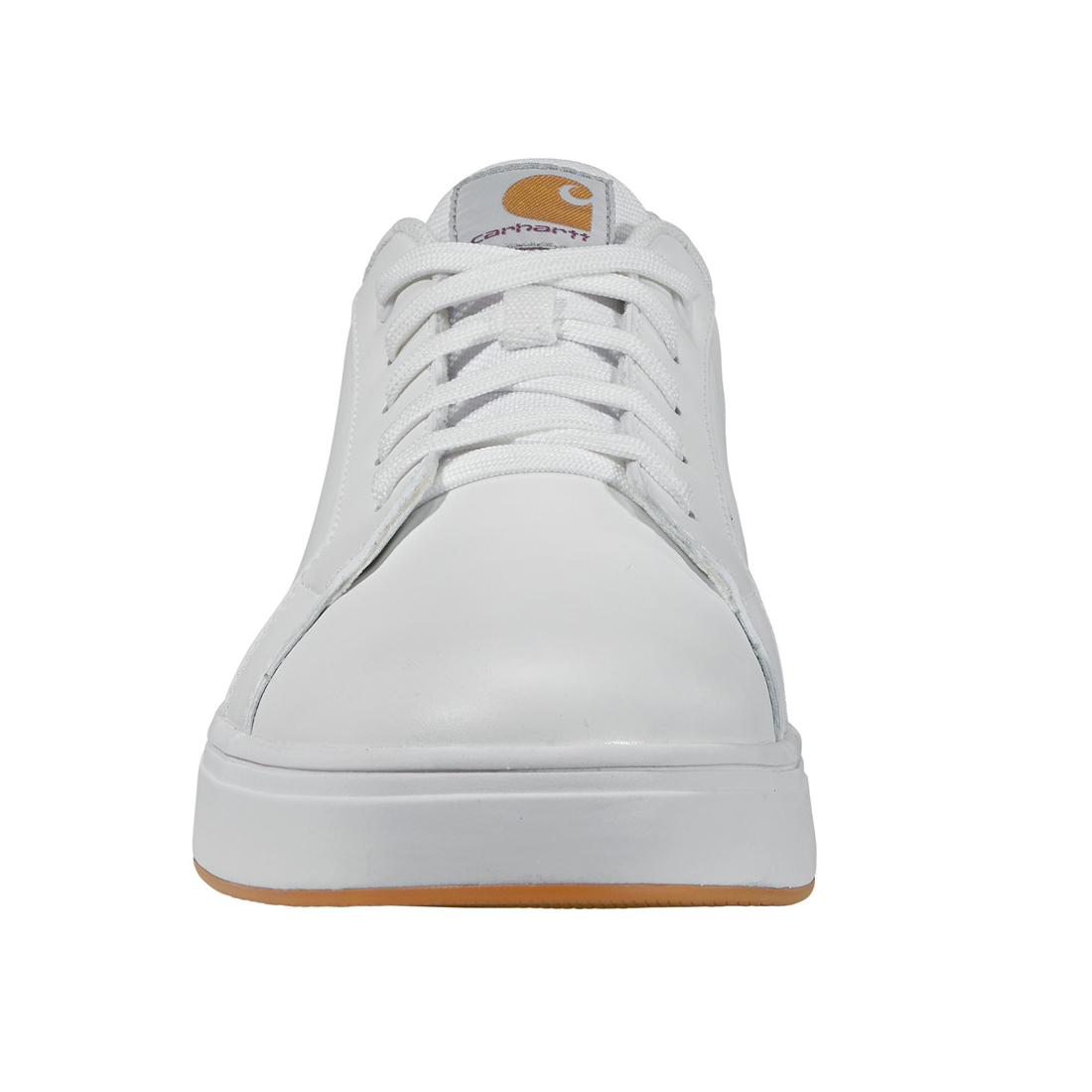 Carhartt 3" Women's Detroit Soft-Toe Leather Shoe White FC2150-W front