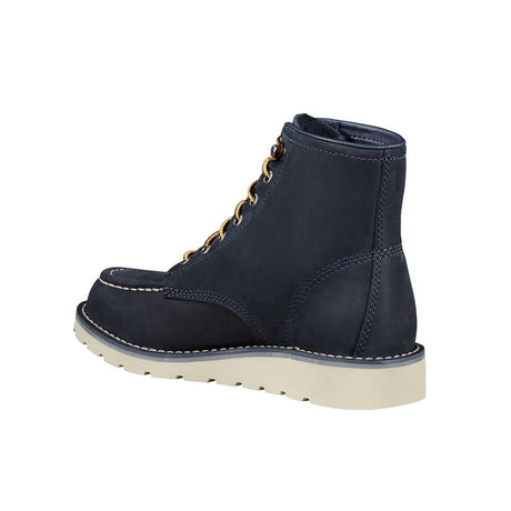 Carhartt 6" Women's Moc Toe Wedge Soft Toe Boot Navy FW6024-W back