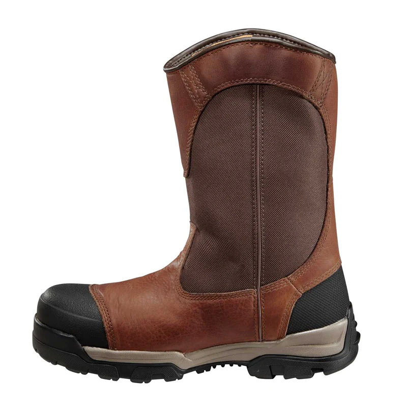 Carhartt-Ground Force 10" Men's Wp Composite Toe Wellington Pull On Work Boot-Steel Toes-3