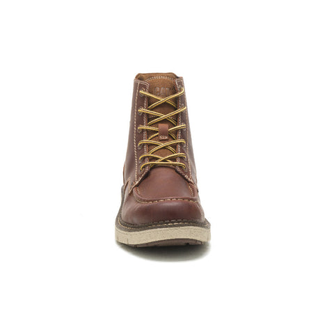 Caterpillar Covert Soft-Toe Boot Leather Mid Boot Brown P725361 Front Image