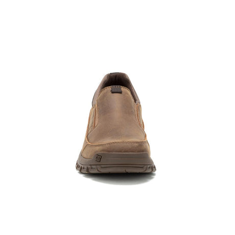 Caterpillar Threshold Slip On Soft-Toe Shoes Mushroom P726054 Front Image