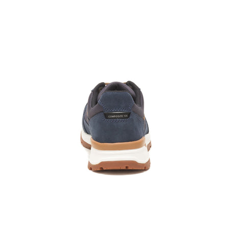 Caterpillar Venward Composite-Toe Work Shoe Navy P91482 Heel Image