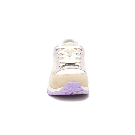 Caterpillar Venward Women’s Composite-Toe Work Shoe Tan/Lilac P91479 Front Image