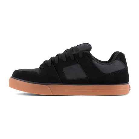 Dc Shoes Pure Work Composite Toe Mid‑Cut Boot – Black/Gum DC60202 Heel Image