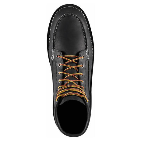 Danner Bull Run Moc Toe 6" Black Boot 15568 Front Image