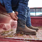 Durango Maverick XP Composite Toe Waterproof Western Work Boot Vintage Flag Heel