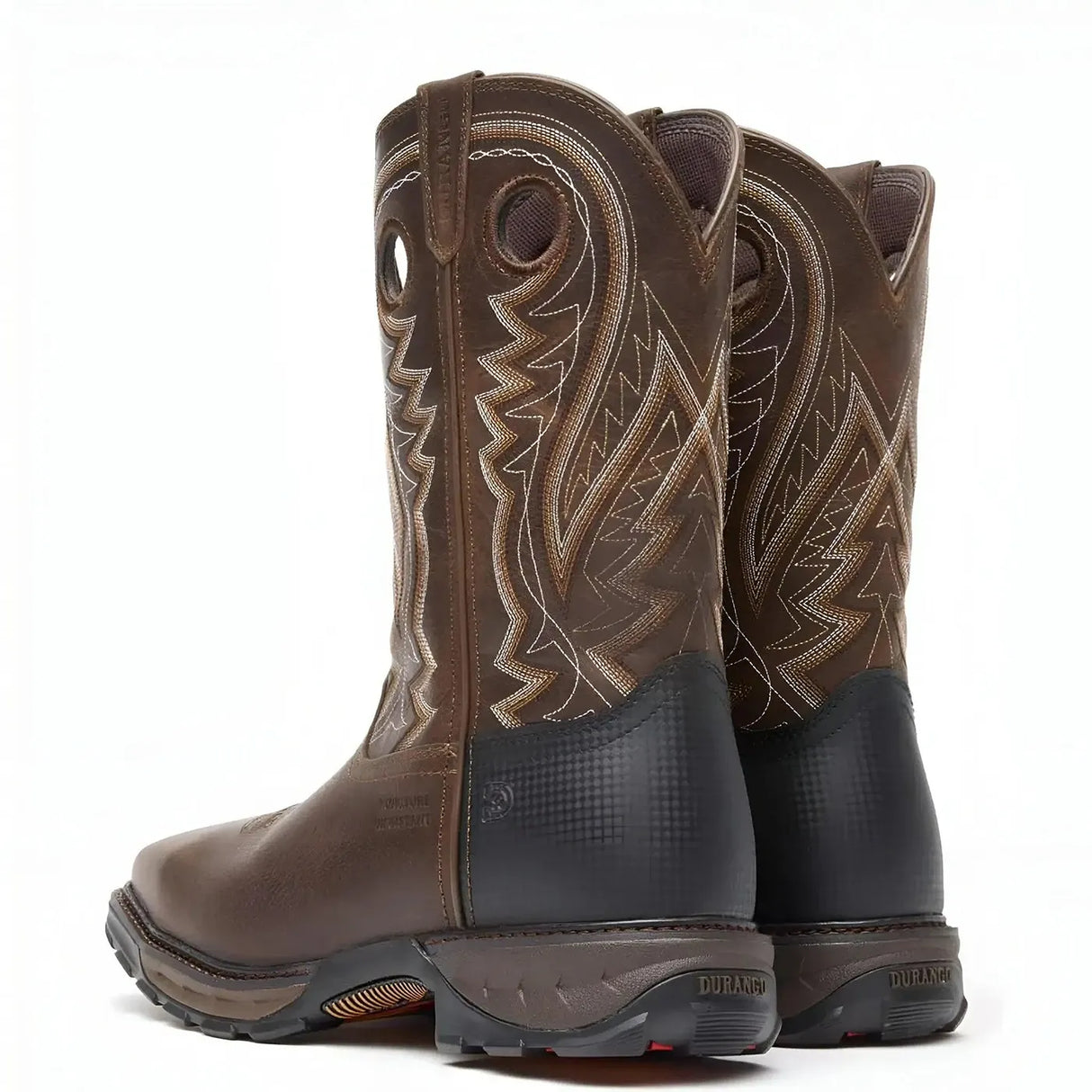 Durango Maverick XP Steel Toe Puncture Resistant Western Work Boot Heel