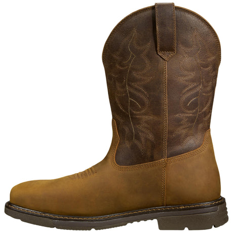 Carhartt Montana 11" WP Square Toe Wellington - Lt Brown image