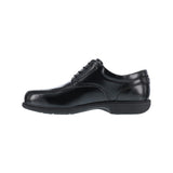 Florsheim Coronis Steel-Toe Dress Oxford Work Shoe Black FS2000 Medial Image