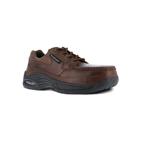 Florsheim Polaris Composite-Toe Oxford Work Shoe Brown FS2430 Lateral Image