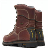 Georgia Boot AMP LT Logger Composite Toe Low Heel Waterproof Work Boot Heel