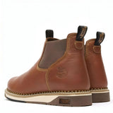 Georgia Boot AMP LT Wedge Chelsea Work Boot Heel