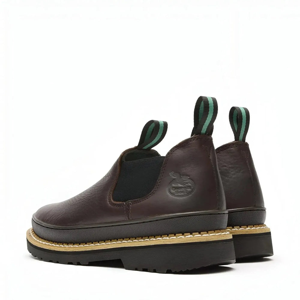Georgia Boot Georgia Giant Romeo Work Shoe Brown Heel