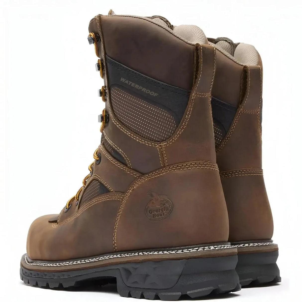 Georgia Boot LTX Logger 9" Waterproof Work Boot Heel