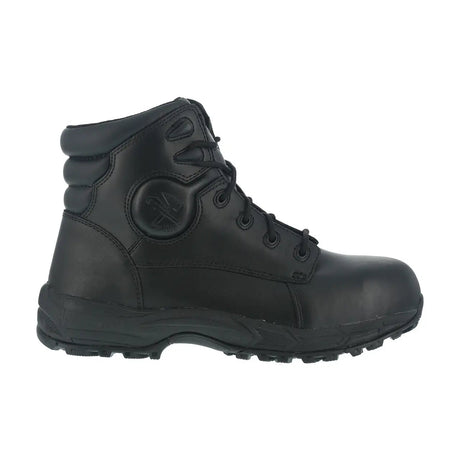 Iron Age-Ground Finish Steel-Toe 6" Work Boot Black-Steel Toes-1