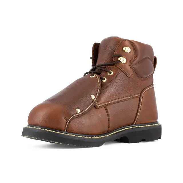 Iron Age-Groundbreaker Steel-Toe Ext Metguard 6 Inch Work Boot Brown-Steel Toes-4