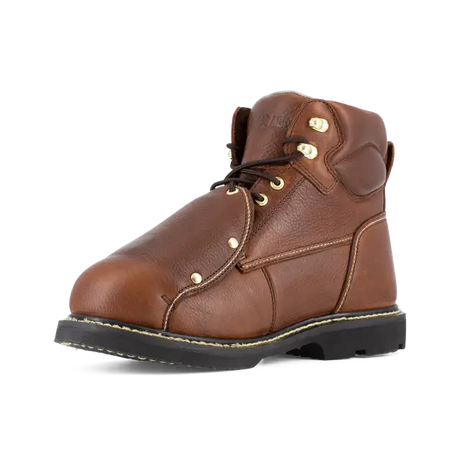 Iron Age-Groundbreaker Steel-Toe Ext Metguard 6 Inch Work Boot Brown-Steel Toes-4