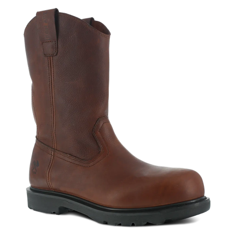 Iron Age-Hauler Composite-Toe 11 Inch Wellington Work Boot Brown-Steel Toes-2