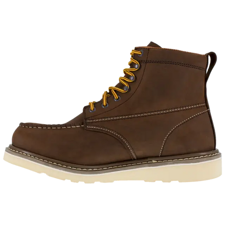 Iron Age-Reinforcer Steel-Toe 6-inch Wedge Work boot Brown-Steel Toes-4