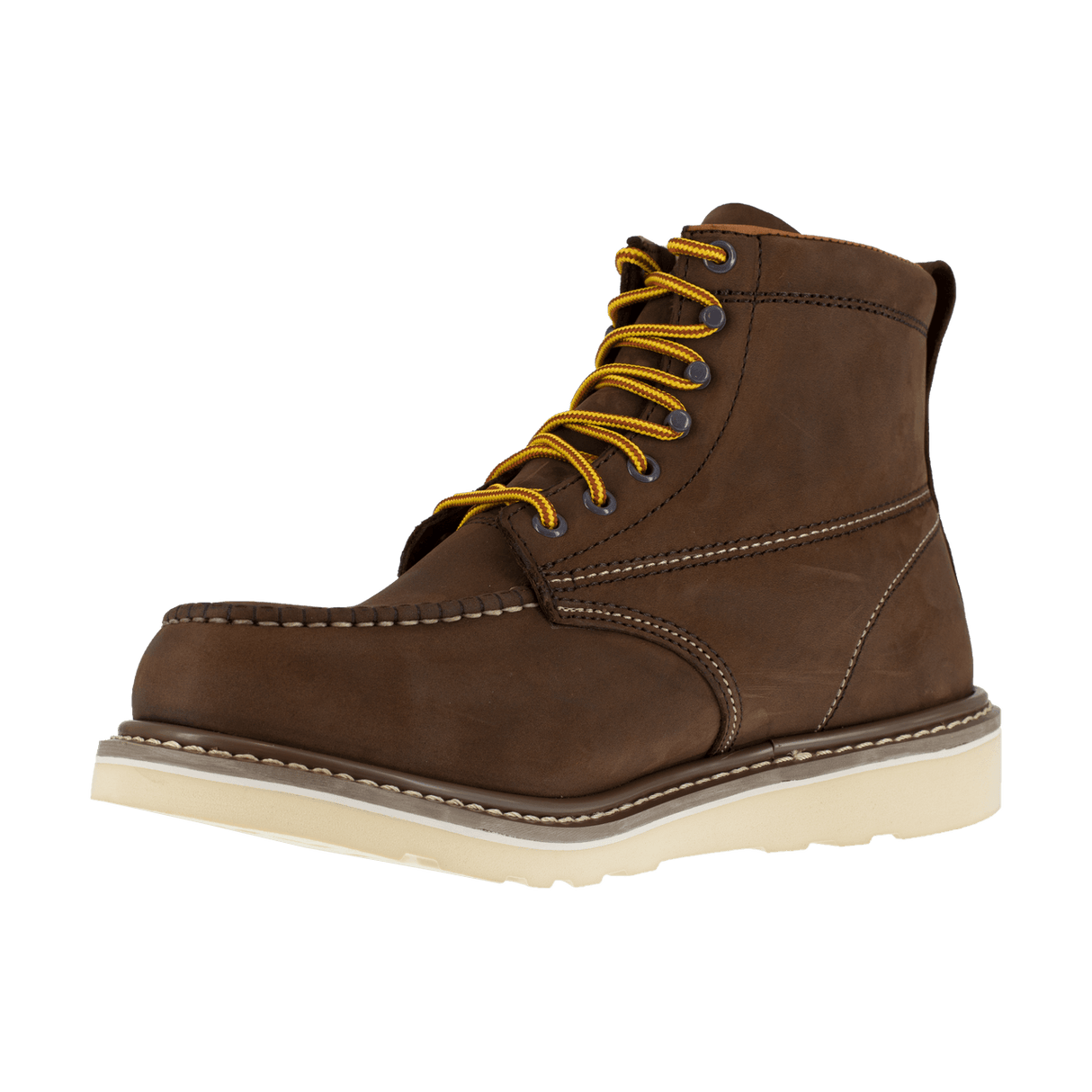 Iron Age-Reinforcer Steel-Toe 6-inch Wedge Work boot Brown-Steel Toes-5