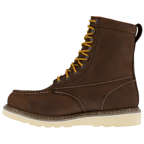 Iron Age-Reinforcer Steel-Toe 8 inch Work Boot Brown-Steel Toes-4