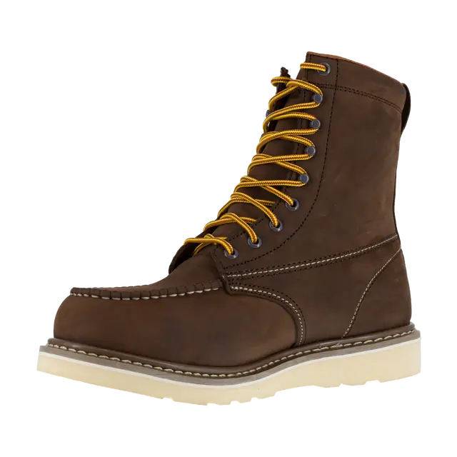 Iron Age-Reinforcer Steel-Toe 8 inch Work Boot Brown-Steel Toes-5