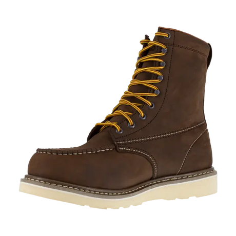 Iron Age-Reinforcer Steel-Toe 8 inch Work Boot Brown-Steel Toes-5