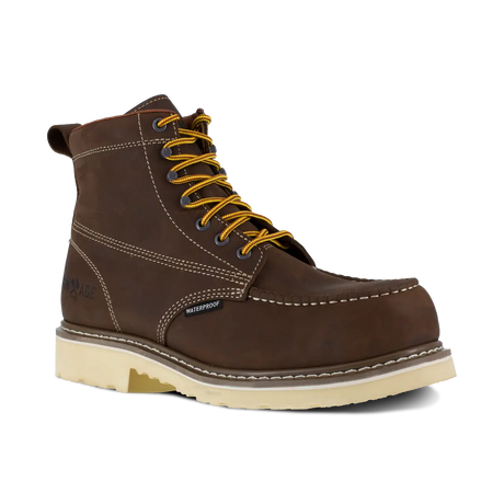 Iron Age-Solidifier Composite-Toe Waterproof Work Boot Brown-Steel Toes-2