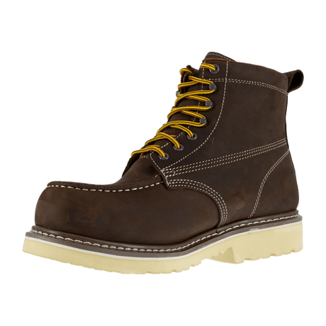 Iron Age-Solidifier Composite-Toe Waterproof Work Boot Brown-Steel Toes-5