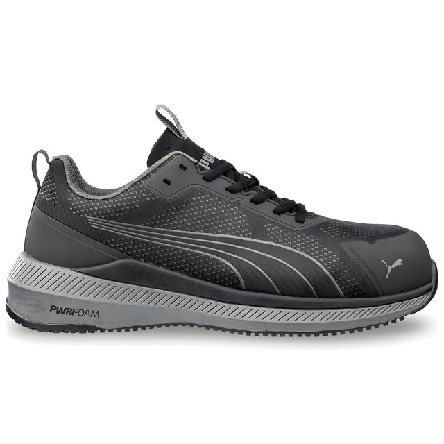 Puma Safety Slide Composite Toe Work Shoes – Black image view 1