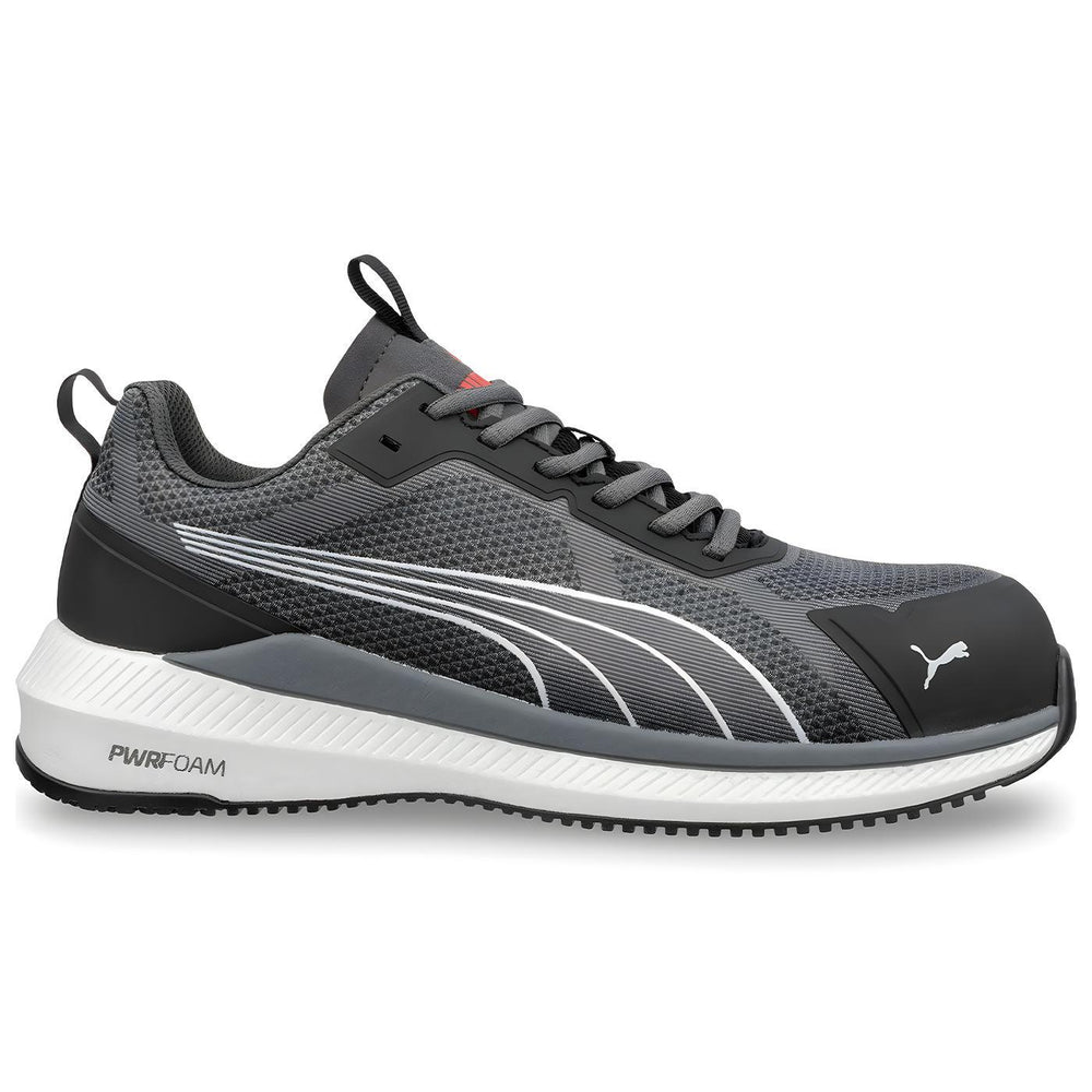 Puma Safety Slide Composite Toe Work Shoes – Grey image view 1