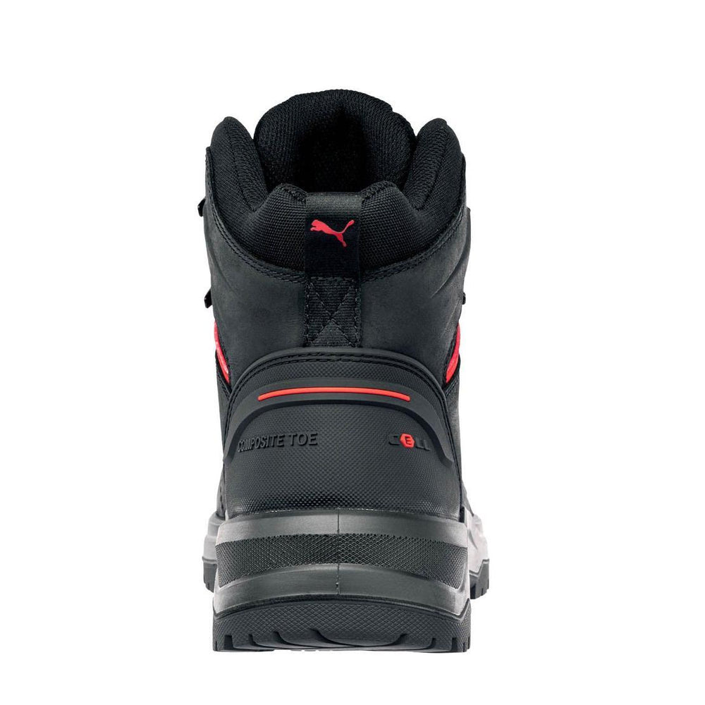 Puma Safety Iron Composite Toe Mid Work Boot – Black image view 5