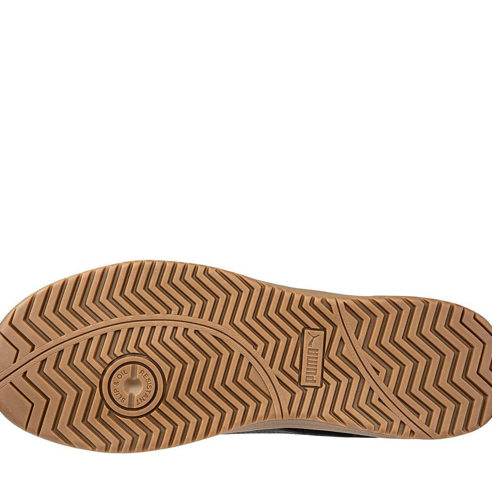 Puma Safety Iconic Black Composite Toe Work Shoes – Gum image view 3