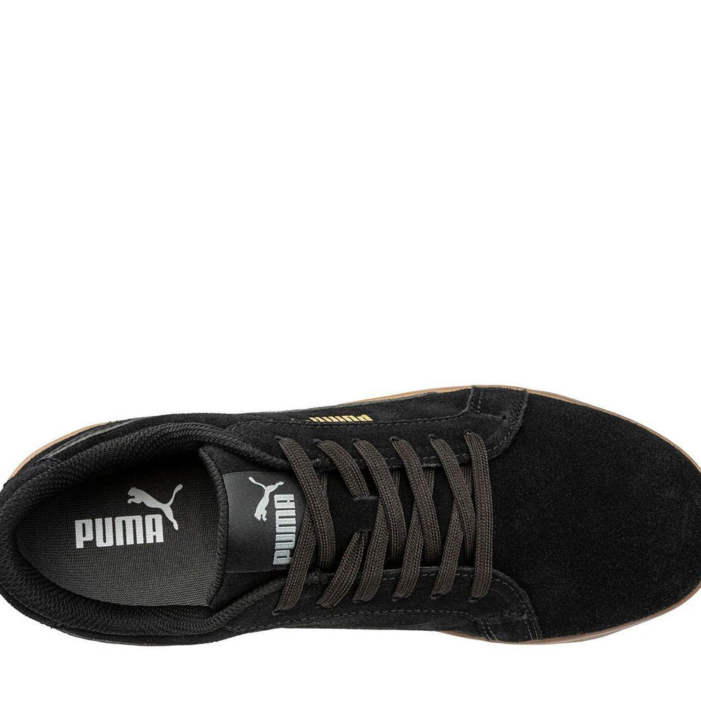 Puma Safety Iconic Black Composite Toe Work Shoes – Gum image view 4