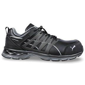 Puma Safety Velocity Composite Toe Work Shoes – Black image view 1