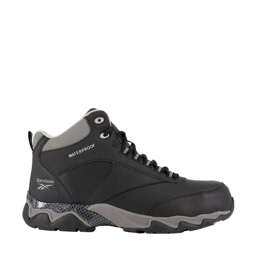 Reebok-Beamer Athletic Composite Toe Black Waterproof-Steel Toes-1