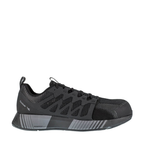 Reebok-Fusion Flexweave™ Work Athletic Composite Toe Black/Grey-Steel Toes-1
