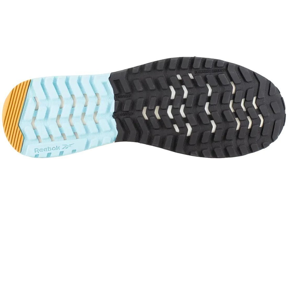 Reebok Nano X1 Adventure Work Athletic Composite Toe Silver, Grey, Clay, and Black RB348 outsole