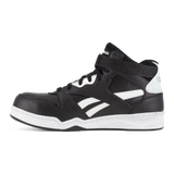 Reebok Work-Bb4500 Work Athletic Mid Cut Composite Toe Black and White-Steel Toes-5