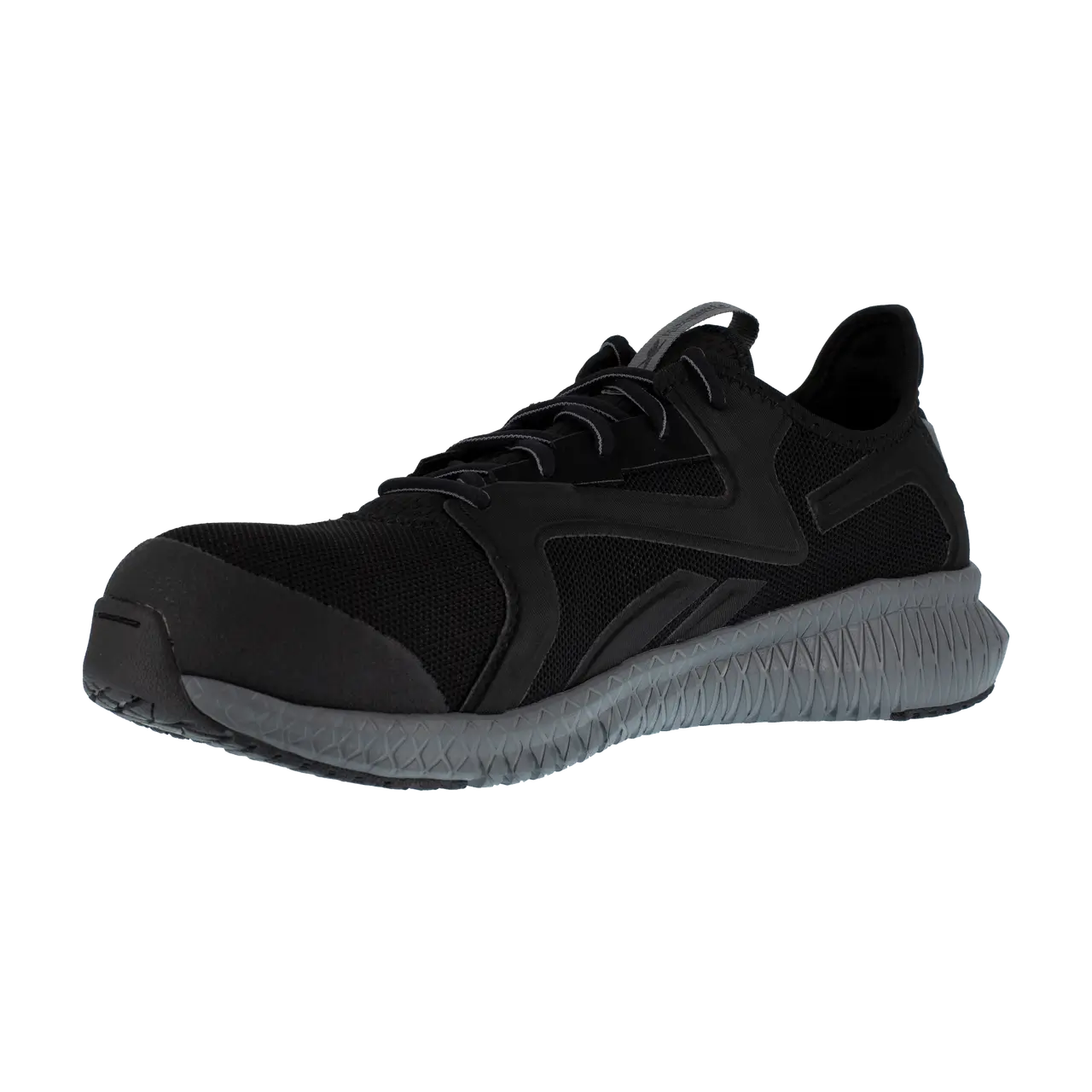 Reebok Work-Flexagon 3.0 Work Athletic Composite Toe Black and Gray-Steel Toes-3