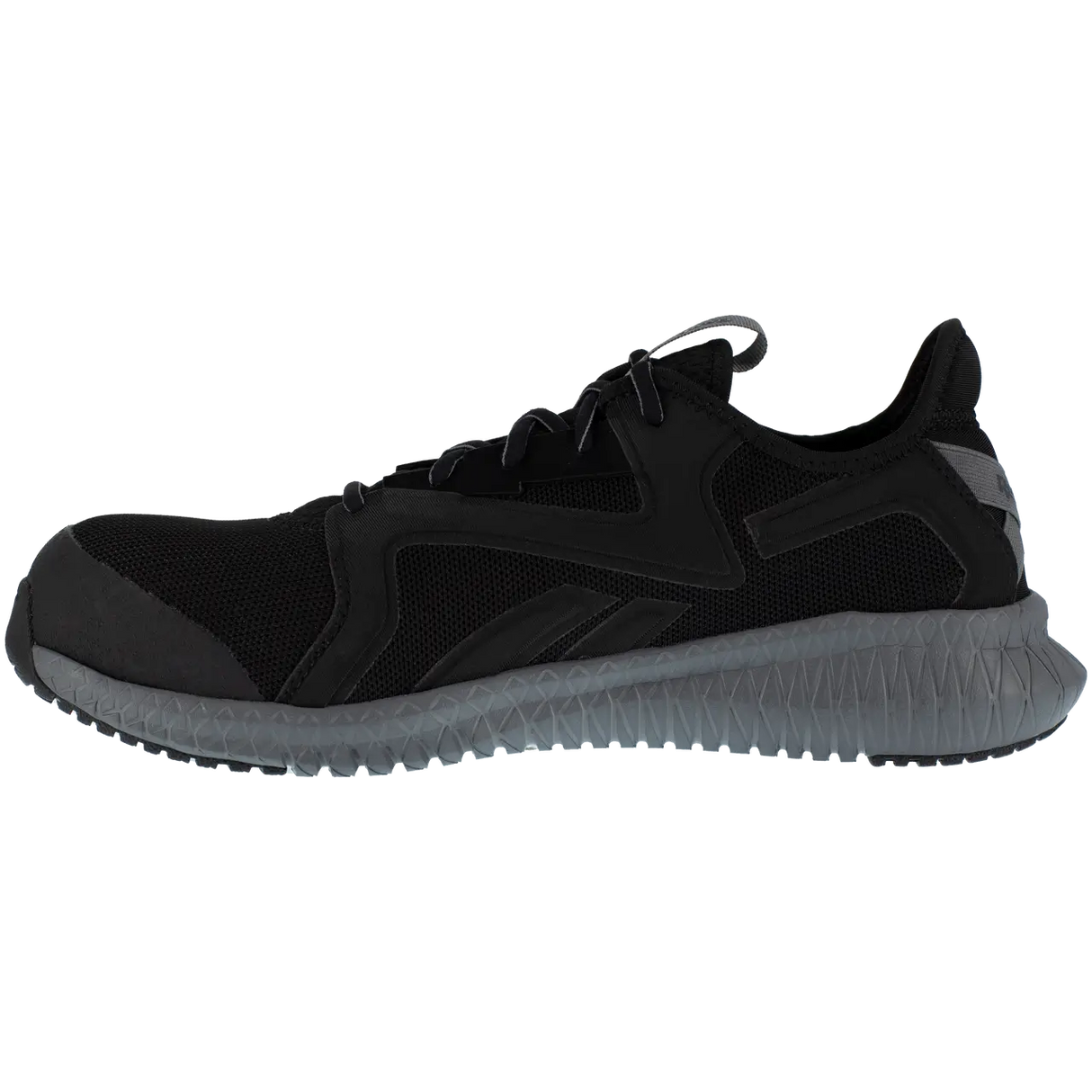 Reebok Work-Flexagon 3.0 Work Athletic Composite Toe Black and Gray-Steel Toes-4