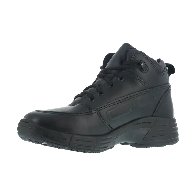 Reebok Work-Postal Tct Soft Toe Black Athletic Postal High-Top Boot - Black-Steel Toes-2