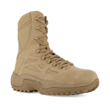 Reebok Work-Rapid Response Rb Military 8 In Composite Toe Desert Tan Side Zip-Steel Toes-4