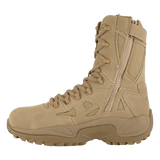 Reebok Work-Rapid Response Rb Military 8 In Composite Toe Desert Tan Side Zip-Steel Toes-5