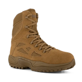 Reebok Work-Rapid Response Rb Military Coyote 8" Stealth Composite Toe Boot With Side Zipper-Steel Toes-3