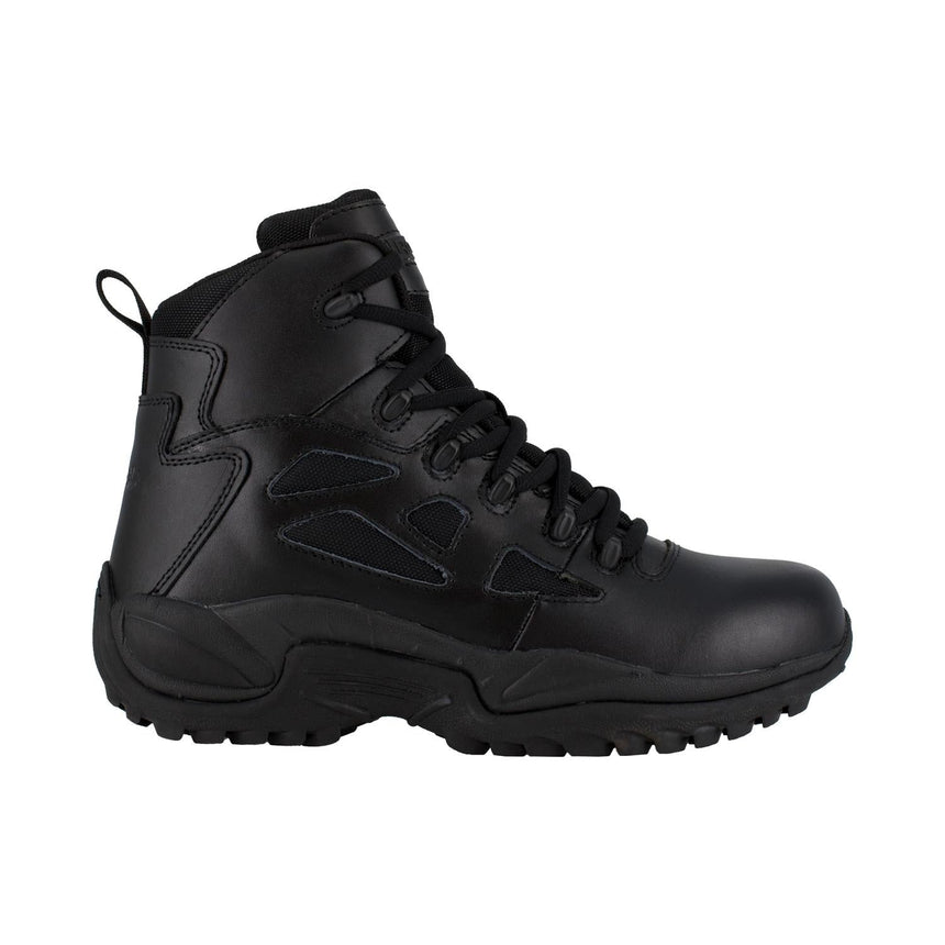 Reebok Work-Rapid Response Rb Tactical Black 6" Stealth Soft Toe Boot with Side Zipper-Steel Toes-1