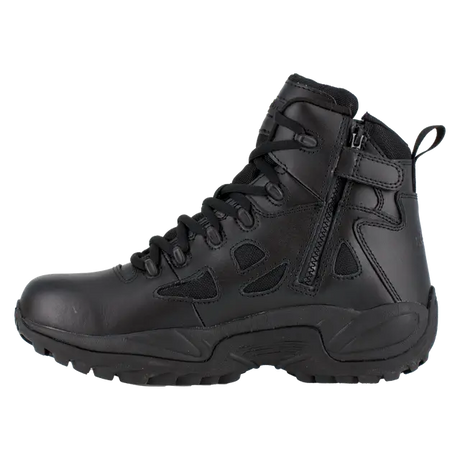 Reebok Work-Rapid Response Rb Tactical Black 6" Stealth Soft Toe Boot with Side Zipper-Steel Toes-3